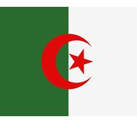 1art1 Algérie Poster Drapeaux du Monde Affiche Murale 50x40 cm