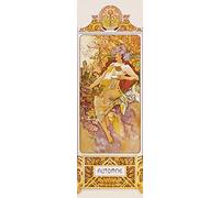 1art1 Alphonse Mucha Poster Les Quatre Saisons II, Automne, 1896 Affiche Reproduction 91x30 cm