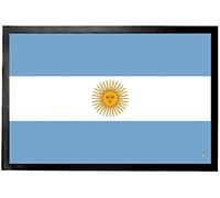 1art1 Argentine Drapeaux du Monde Paillasson Essuie-Pieds 60x40 cm
