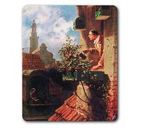 1art1 Carl Spitzweg La Mansarde, 1849 Detail Tapis De Souris 23x19 cm