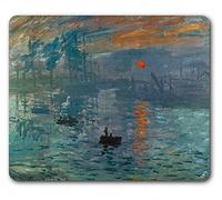 1art1 Claude Monet Impression, Soleil Levant, 1872 Tapis De Souris 23x19 cm