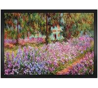 1art1 Claude Monet Le Jardin De L'Artiste A Giverny, 1900 Paillasson Essuie-Pieds 70x50 cm