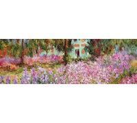 1art1 Claude Monet Poster Le Jardin De L'Artiste A Giverny, 1900 Affiche Reproduction 91x30 cm