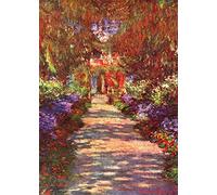 1art1 Claude Monet Poster Une Allée du Jardin, Giverny, 1902 Affiche Reproduction 70x50 cm
