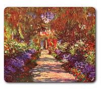 1art1 Claude Monet Une Allée du Jardin, Giverny, 1902 Tapis De Souris 23x19 cm