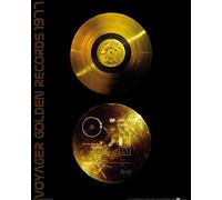1art1 Disques Poster Sons De La Terre, Voyager Golden Records Affiche Reproduction 50x40 cm