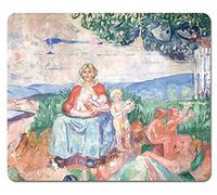 1art1 Edvard Munch Alma Mater, 1911-1916 Tapis De Souris 23x19 cm
