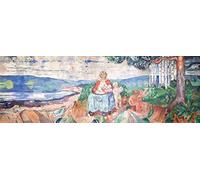 1art1 Edvard Munch Poster Alma Mater, 1911-1916 Affiche Reproduction 158x53 cm