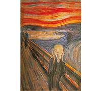 1art1 Edvard Munch Posters XXL Le Cri, 1893 Affiche 120x80 cm