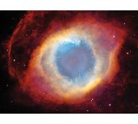 1art1 Espace Et Univers La Nébuleuse Hélix, l'oeil De Dieu, 2 Parties Poster Papier Peint 240x180 cm