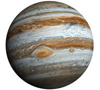 1art1 Espace Et Univers La Planète Jupiter Sticker Adhésif Mural Autocollant 38x38 cm