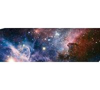 1art1 Espace Et Univers Poster Impression sur Toile La Naissance D'Étoiles dans La Nébuleuse De La Carène Affiche Murale XXL Encadrée | Tendue sur Cadre en Bois | Tableau 150x50 cm