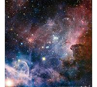 1art1 Espace Et Univers Poster La Naissance D'Étoiles dans La Nébuleuse De La Carène Affiche Reproduction 40x40 cm