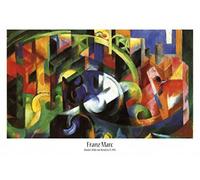 1art1 Franz Marc Poster Peinture avec Bovins I, 1913 Affiche Murale 91x61 cm