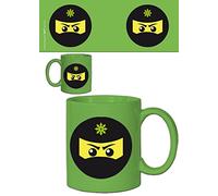 1art1 Gaming Icône Ninja, Vert Tasse À Café Mug 9x8 cm