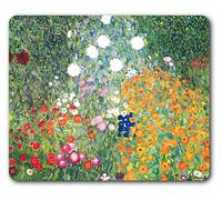 1art1 Gustav Klimt Jardin De Fleurs, 1906-08 Tapis De Souris 23x19 cm