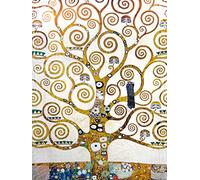 1art1 Gustav Klimt Poster l'arbre De Vie (Détail) Affiche Reproduction 80x60 cm
