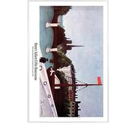 1art1 Henri Rousseau Affiche Murale et Cadre (Plastique) - Vue De l'Ile Saint-Louis Depuis Le Quai Henri IV, 1909 (91 x 61cm)