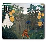 1art1 Henri Rousseau Le Repas du Lion, 1907 Tapis De Souris 23x19 cm