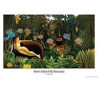 1art1 Henri Rousseau Poster Le Rêve, 1910 Affiche Murale 91x61 cm