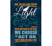 1art1 Inspiration Poster We've All Got Both Light and Dark Inside Us Affiche Murale 91x61 cm