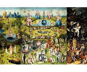 1art1 Jérôme Bosch Poster Le Jardin des Délices, 1500 Affiche Reproduction 60x40 cm