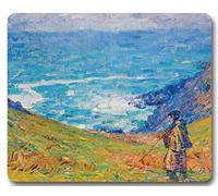 1art1 John Peter Russell Pêcheur sur Une Falaise, 1900-1904 Tapis De Souris 23x19 cm