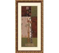 1art1 John Singer Sargent Poster Impression sur Toile Rue À Venise, 1882 Affiche Murale XXL Encadrée | Tendue sur Cadre en Bois | Tableau 40x40 cm