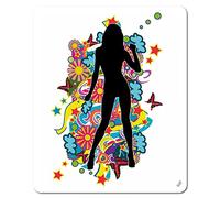 1art1 Jolies Filles Fille Pop Art II Tapis De Souris 23x19 cm