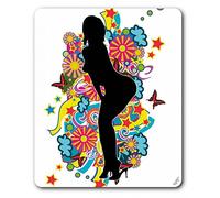 1art1 Jolies Filles Fille Pop Art IV Tapis De Souris 23x19 cm
