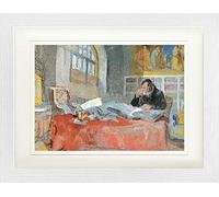 1art1 Joseph William Turner Poster Turner dans Son Atelier, 1835-1837 Affiche Encadrée avec Passe-Partout Élégant | Images Murales | dans Un Cadre Photo 40x30 cm