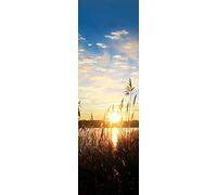 1art1 Lacs Lac Au Lever du Soleil, 1 Partie Poster Papier Peint 250x79 cm