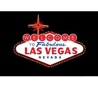 1art1 Las Vegas Poster Logo Affiche Murale 91x61 cm