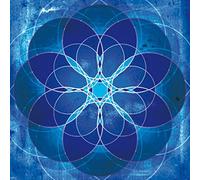 1art1 Mandalas Poster Impression sur Toile Méditation Et Paix Intérieure Affiche Murale XXL Encadrée | Tendue sur Cadre en Bois | Tableau 40x40 cm