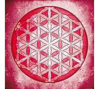 1art1 Mandalas Poster La Fleur De Vie, L'Élement Air Affiche Reproduction 70x70 cm