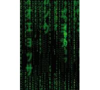 1art1 Matrix Poster Code, Pluie Verte Affiche Murale 91x61 cm