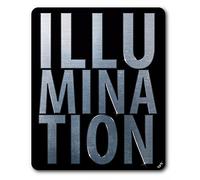 1art1 Mots Illumination Tapis De Souris 23x19 cm