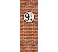 1art1 Murs en Briques Poster Quai Neuf Et Trois Quarts Affiche Reproduction 158x53 cm