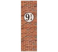 1art1 Murs en Briques Quai Neuf Et Trois Quarts, 1 Partie Poster Papier Peint 250x79 cm