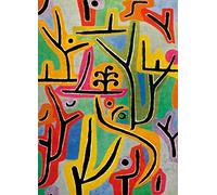 1art1 Paul Klee Park Près De Lu, 1938, 2 Parties Poster Papier Peint 250x180 cm