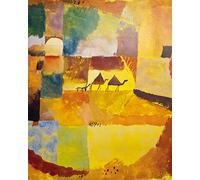 1art1 Paul Klee Poster Deux Dromadaires Et Un Âne, 1919 Affiche Reproduction 50x40 cm