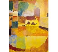 1art1 Paul Klee Poster Deux Dromadaires Et Un Âne, 1919 Affiche Reproduction 80x60 cm