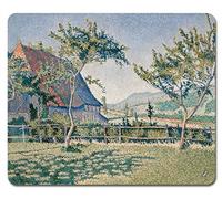 1art1 Paul Signac Comblat-Le-Château, Le Pré, 1886 Tapis De Souris 23x19 cm