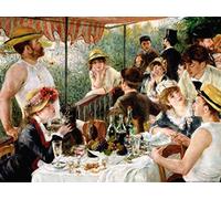 1art1 Pierre Auguste Renoir Poster Le Déjeuner des Canotiers, 1880-1881 Affiche Reproduction 80x60 cm
