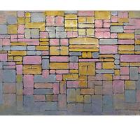 1art1 Piet Mondrian Poster Tableau No. 2 Composition No. V Affiche Reproduction 80x60 cm