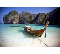 1art1 Plages Posters XXL Maya Bay, Koh Phi Phi Ley, Thailand II Affiche 120x80 cm