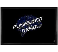 1art1 Punk Rock Punks Not Dead Paillasson Essuie-Pieds 60x40 cm