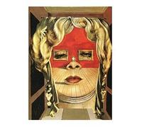 1art1 Salvador Dali Poster Le Visage De Mae West Affiche Reproduction 30x24 cm