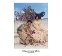 1art1 Sir Lawrence Alma-Tadema Poster Un Silence Éloquent, 1890 Affiche Murale 91x61 cm