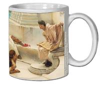 1art1 Sir Lawrence Alma-Tadema Une Lecture D'Homère 1885 Tasse À Café Mug 9x8 cm